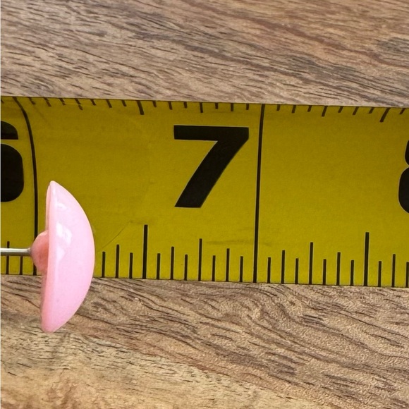 Candy Dot Stud Round Earrings Pink - Picture 7 of 7